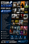 Steam Gaming Account